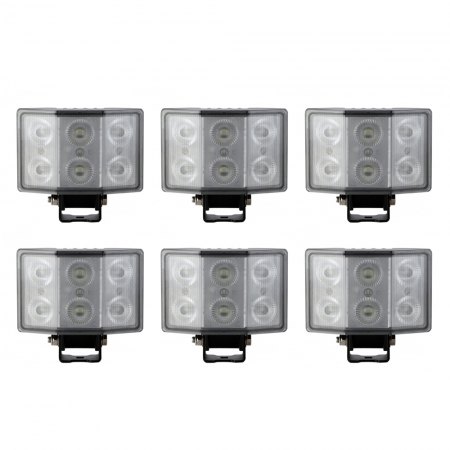 6-pakke NIZLED W60RFA, bak-/arbeidslys, 60W, arbeidslyspakke i gruppen Billyd / LED-Belysning / LED-lamper / Arbeidslys hos BRL Electronics (SETW60RFAX6)