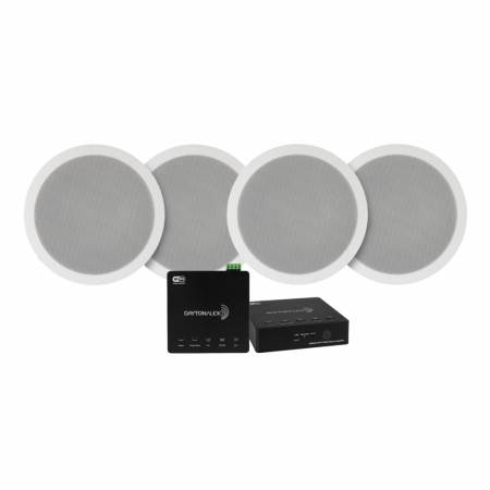 Dayton Audio WB40A & 2 par System One IC620 i gruppen Pakkeløsninger / Pakker for hjemmet / Multiroompakker hos BRL Electronics (SETWB40APKT3)