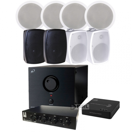 Dayton Audio APA150 Hi-Flypakke Medium i gruppen Pakkeløsninger / Pakker for hjemmet / Multiroompakker hos BRL (SETWFA02PKT16)