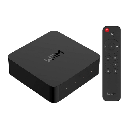 WiiM Pro med WiiM Voice Remote fjernkontroll i gruppen Lyd til hjemmet / Hifi / Nätverksspillere hos BRL (SETWIIMPROPKT2)