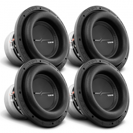 4-pakke DS18 ZXI8.2D, langslående 8 tommers basselement i gruppen Billyd / Bass / Basselement hos BRL Electronics (SETZXI82DX4)