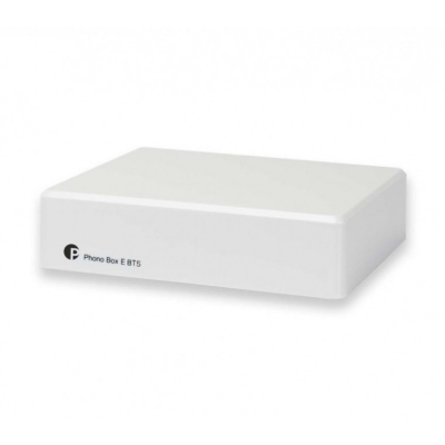 Pro-Ject Phono Box E BT5, RIAA-trinn med Bluetooth, hvit