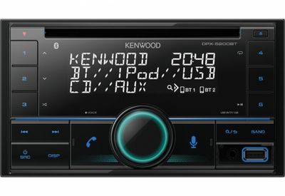 Kenwood DPX-5200BT, bilstereo med Bluetooth, USB og AUX