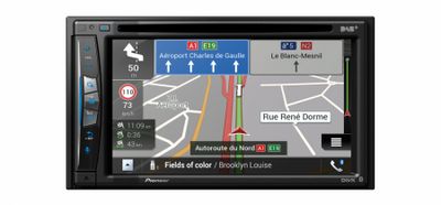 Pioneer AVIC-Z730DAB, smart bilstereo med navigasjon og DAB+
