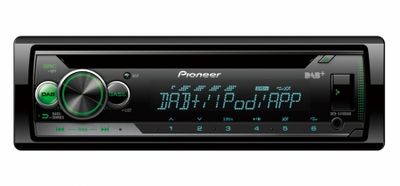 Pioneer DEH-S410DAB, bilstereo med DAB+, USB og AUX