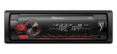 Pioneer MVH-S220DAB, bilstereo med DAB, USB og AUX