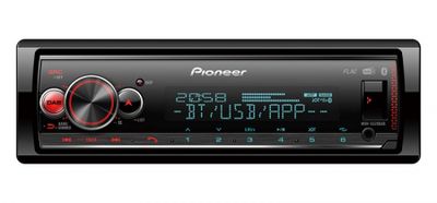 Pioneer MVH-S520DAB, bilstereo med Bluetooth og DAB