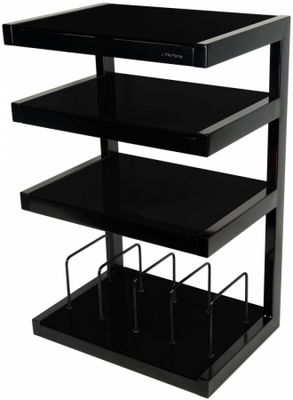 Norstone Esse Hifi Vinyl, svart stereobenk