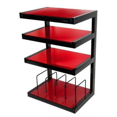 Norstone Esse Hifi Vinyl, rød stereobenk