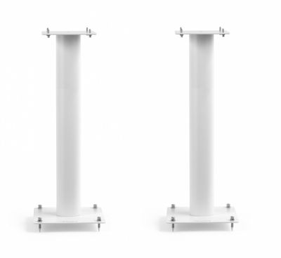 Norstone Stylum 2, høyttalerstativ hvite 60 cm høye