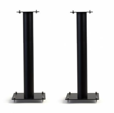 Norstone Stylum 3, høyttalerstativ svarte 80 cm høye