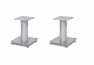 Norstone Stylum S, høyttalerstativ silver 20 cm høye