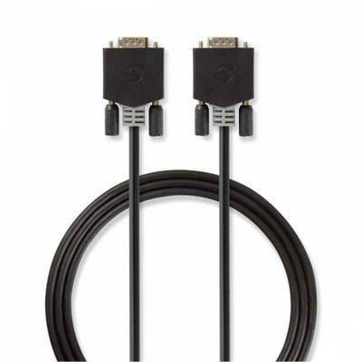 Nedis VGA-kabel. VGA-hane till VGA-hane, 2m