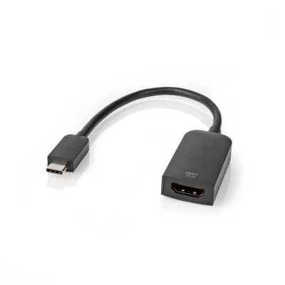 Nedis USB-C til HDMI-adapter, 4K/60 Hz, 0,2 meter