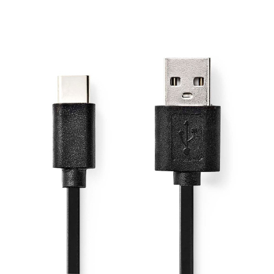 Nedis USB-A til USB-C-kabel, 15 W, 2 meter