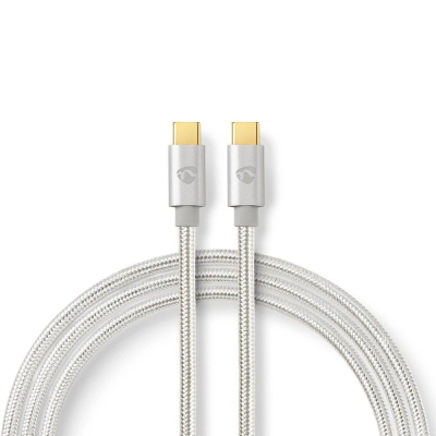 Nedis USB-C-kabel, 100 W, 5 Gbit/s