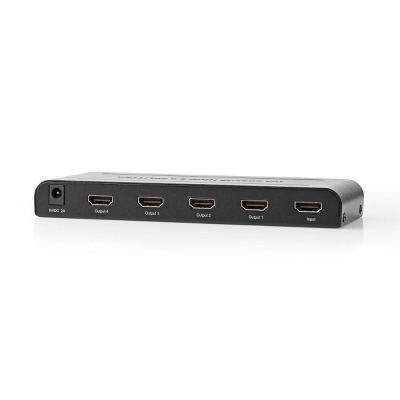 Nedis HDMI-splitter, 4 utganger, 4K/60 Hz