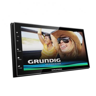 Grundig GX-3800, bilstereo med Android Auto, CarPlay, DAB+ og 3 par lavnivå