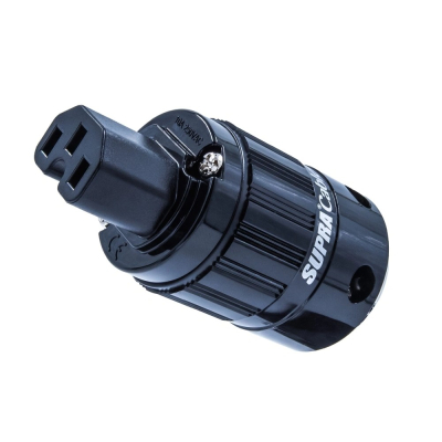 Supra Lorad Excalibur RC-IEC C15 Rhodium Edition, IEC-kontakt 10A