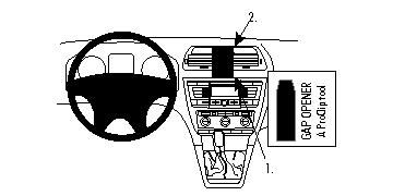 Brodit Forsterket ProClip, Skoda Octavia II 05-13
