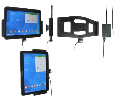 Brodit Aktiv holder for fast montering, Samsung Galaxy Tab 4 10.1 SM-T530/SM-T531/SM-T535