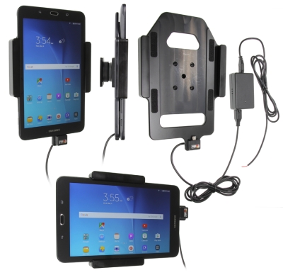 Brodit Aktiv holder for fast montering, Samsung Galaxy Tab E 8.0 