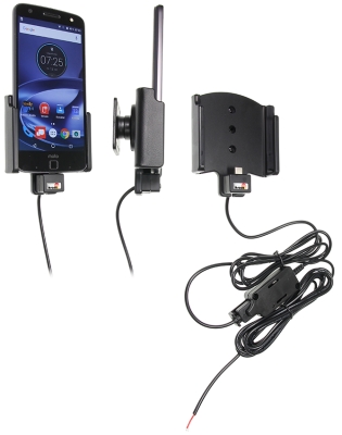 Brodit Aktiv holder for fast montering, Motorola Moto Z Force Droid 