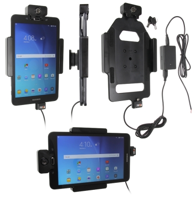 Brodit Holder med nøkkel-lås, Samsung Galaxy Tab E 8.0 