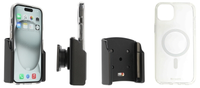 Brodit Mobildeksel med Passiv holder, Apple iPhone 15 