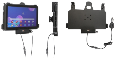 Brodit Aktiv holder med cigarettkontakt, Samsung Galaxy Tab Active Pro T540/T545/T547/T547U 