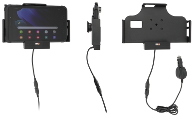 Brodit Aktiv holder med cigarettkontakt, Samsung Galaxy Tab Active 2 SM-T390/SM-T395/3 SM-T570/SM-T575/5 SM-X300/SM-X306B