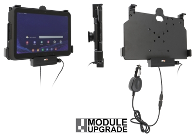 Brodit Aktiv holder med cigarettkontakt, Samsung Galaxy Tab Active 4 Pro SM-T630/SM-T636 