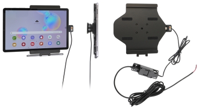 Brodit Aktiv holder for fast montering, Samsung Galaxy Tab S6 10.5 SM-T860/SM-T865 