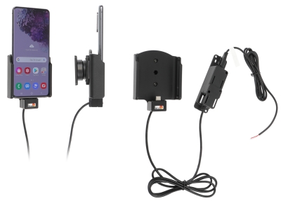 Brodit Aktiv holder for fast montering, Samsung Galaxy S20 4G, 5G (SM-G981B/SM-G981F) 