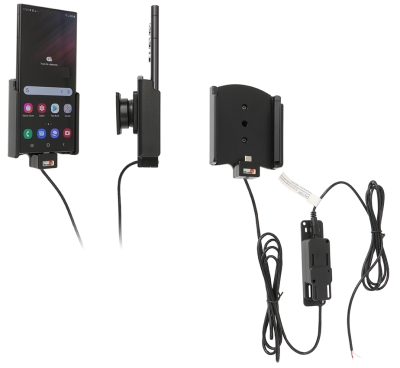 Brodit Aktiv holder for fast montering, Samsung Galaxy S22 Ultra 5G (SM-S908B/SM-S908B/DS) 