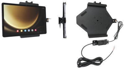 Brodit Aktiv holder for fast installasjon, Samsung Galaxy Tab S9 FE SM-X51x 