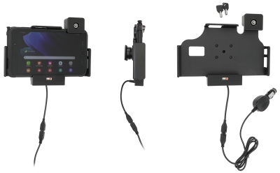 Brodit Holder med nøkkel-lås, Samsung Galaxy Tab Active 2 SM-T390/SM-T395/3 SM-T570/SM-T575/5 SM-X300/SM-X306B