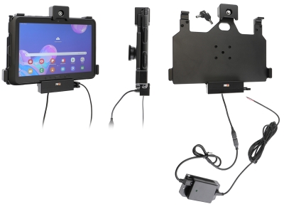 Brodit Holder med nøkkellås, Samsung Galaxy Tab Active Pro T540/T545/T547/T547U 