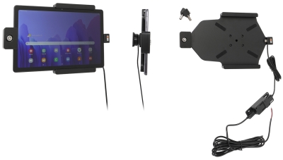 Brodit Holder med nøkkel-lås, Samsung Galaxy Tab A7 10.4 (2020) SM-T500/SM-T505 