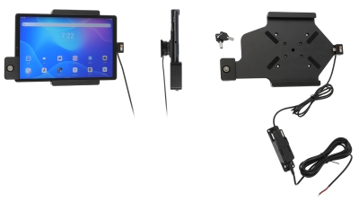 Brodit Holder med nøkkellås, Lenovo Tab K10 TB-X6C6F 