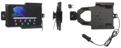 Brodit Holder med nøkkellås, Samsung Galaxy Tab Active 2 SM-T390/SM-T395/3 SM-T570/SM-T575