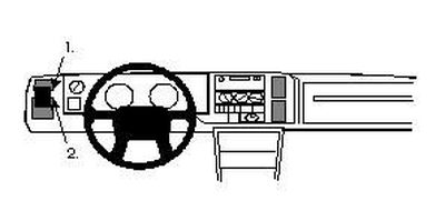 Volvo 440/460 89-96, Venstre