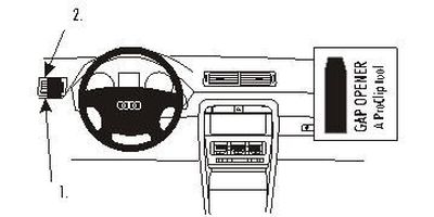 Audi A4 01-07, venstre