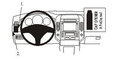 Toyota Corolla Verso 04-09, Venstre