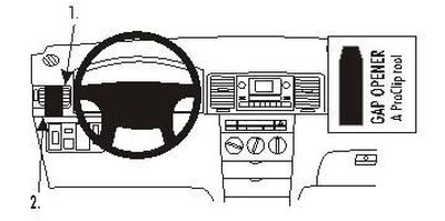 Toyota Corolla 02-07, Venstre