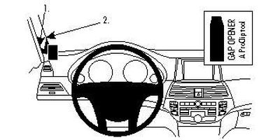 Honda Accord Coupé 08-12/Crosstour 10-12, Venstre