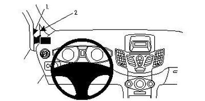 Ford Fiesta 09-15, Venstre
