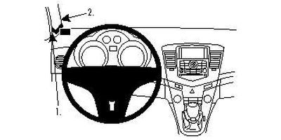 Chevrolet Cruze 09-14, Venstre