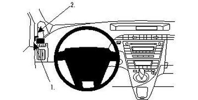 Toyota Prius 10-15, Venstre
