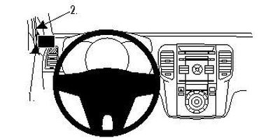 ProClip Monteringsbøyle Hyundai IX20 11-15, Venstre